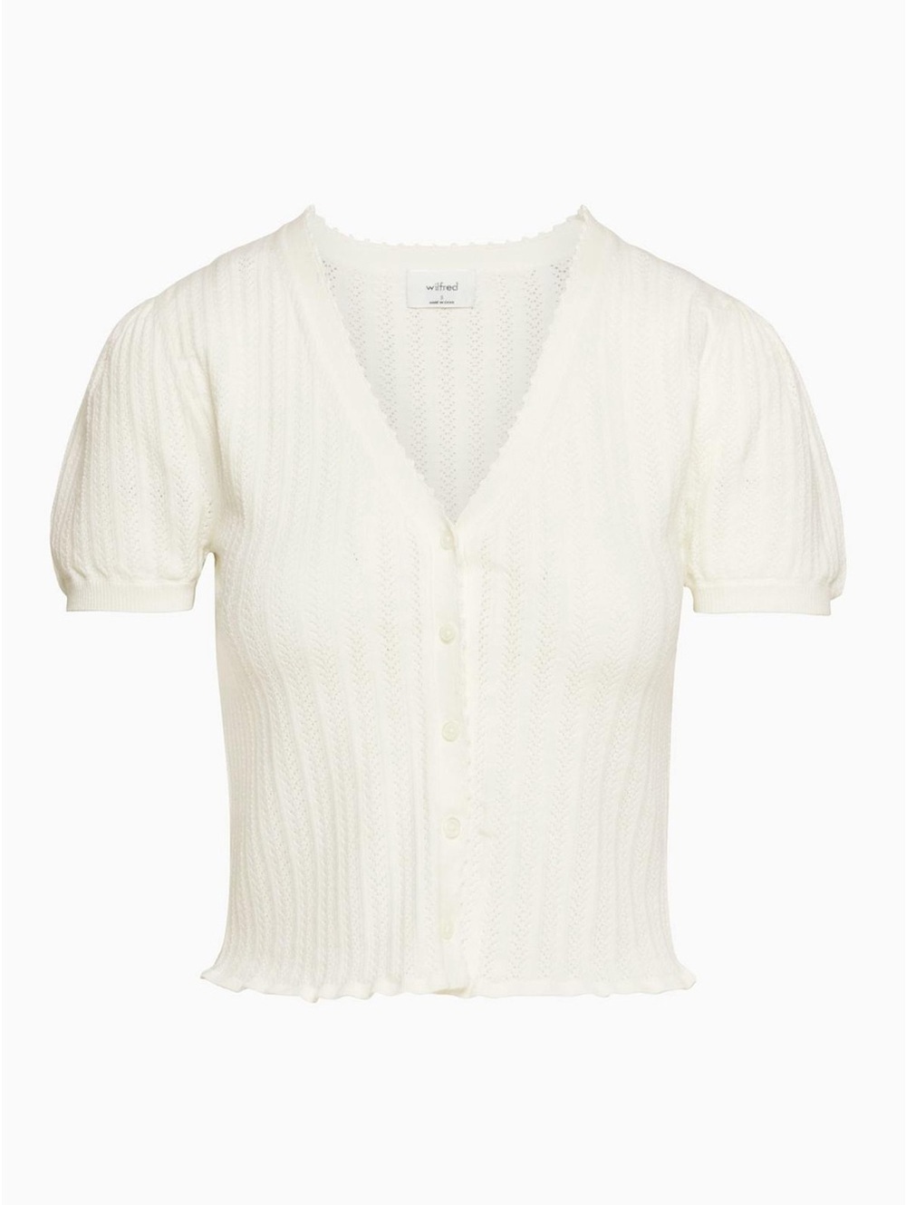 Aritzia Wilfred Estilo Cardigan - Cream - XS